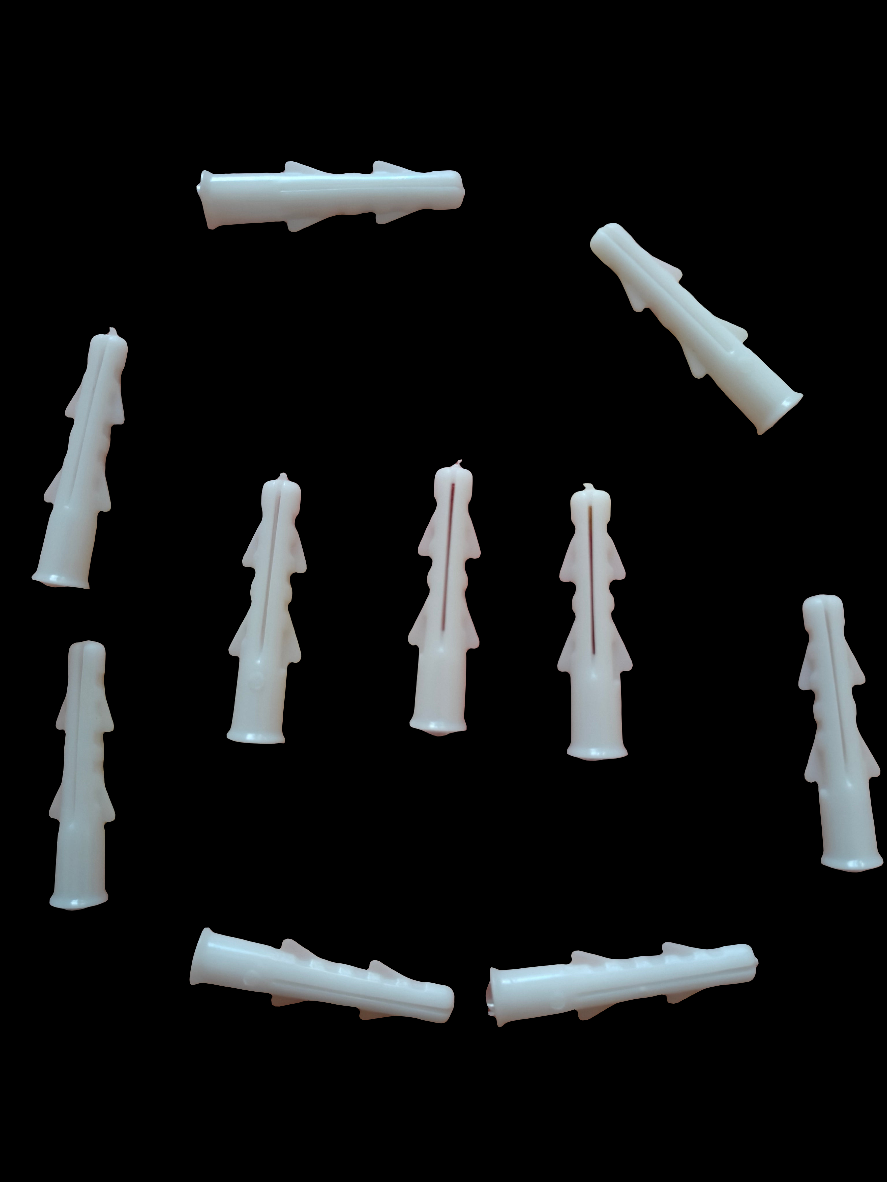 Pvc Wall Plug (1000 pcs in 1kg) - Rk Enterprises 